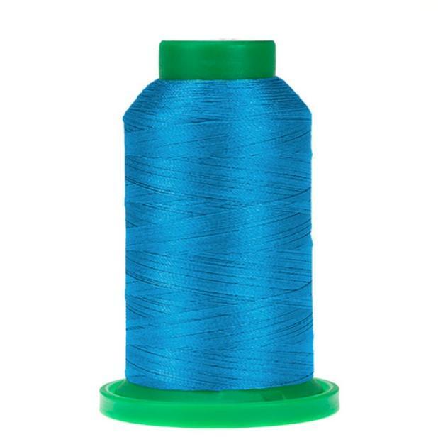 Isacord Pacific Blue Polyester Embroidery Thread - 2922-3906