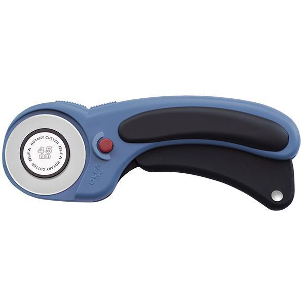 Olfa Deluxe Ergo 45 Mm Splash Rotary Cutter, Blue