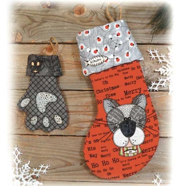 Kitty Stocking Pattern By Happy Hollow Designs