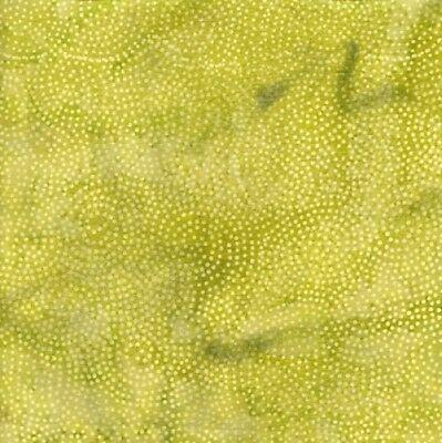 Paisley Dot Batik Chartreuse From Island Batik