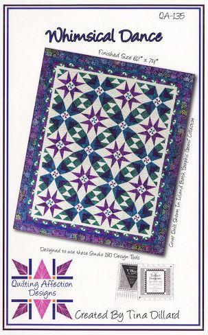 Whimsical Dance Quilt Pattern By Tina Dillard For Quilting Affection Designs