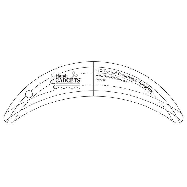 Handi Quilter Curved Crosshatch Ruler