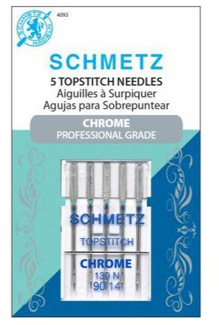 Schmetz Topstitch Chrome Needles 90/14