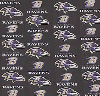 Baltimore Ravens From Fabric Traditions