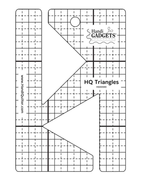 Handi Quilter Triangles Ruler