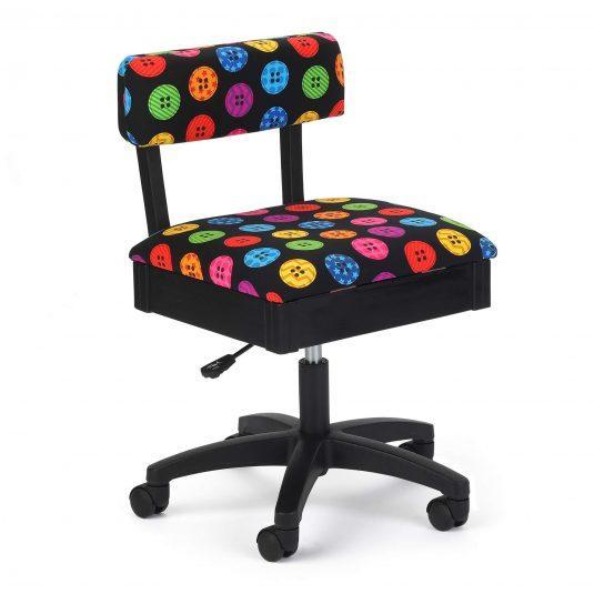 Arrow Bright Buttons Hydraulic Chair