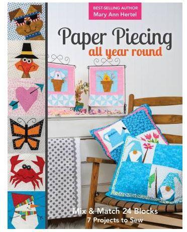 Paper Piecing All Year Round By Mary Hertel From C&T