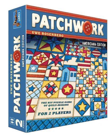 Patchwork Americana By Uwe Rosenberg From Lookout Games