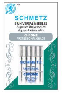 Schmetz Universal Chrome 70/10 Needles