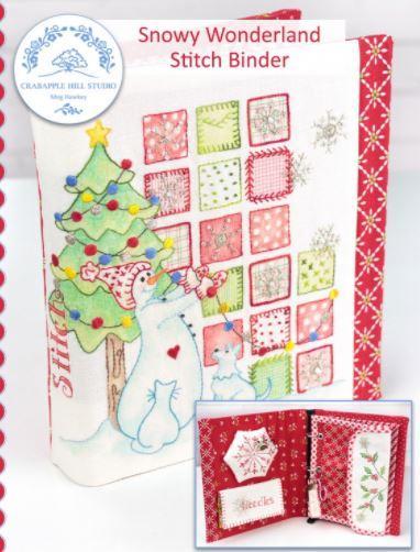 Snowy Wonderland Stitch Binder From Crabapple Hill Studio