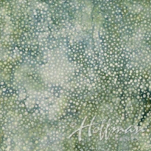 Bali Dots Sage from Hoffman Fabrics