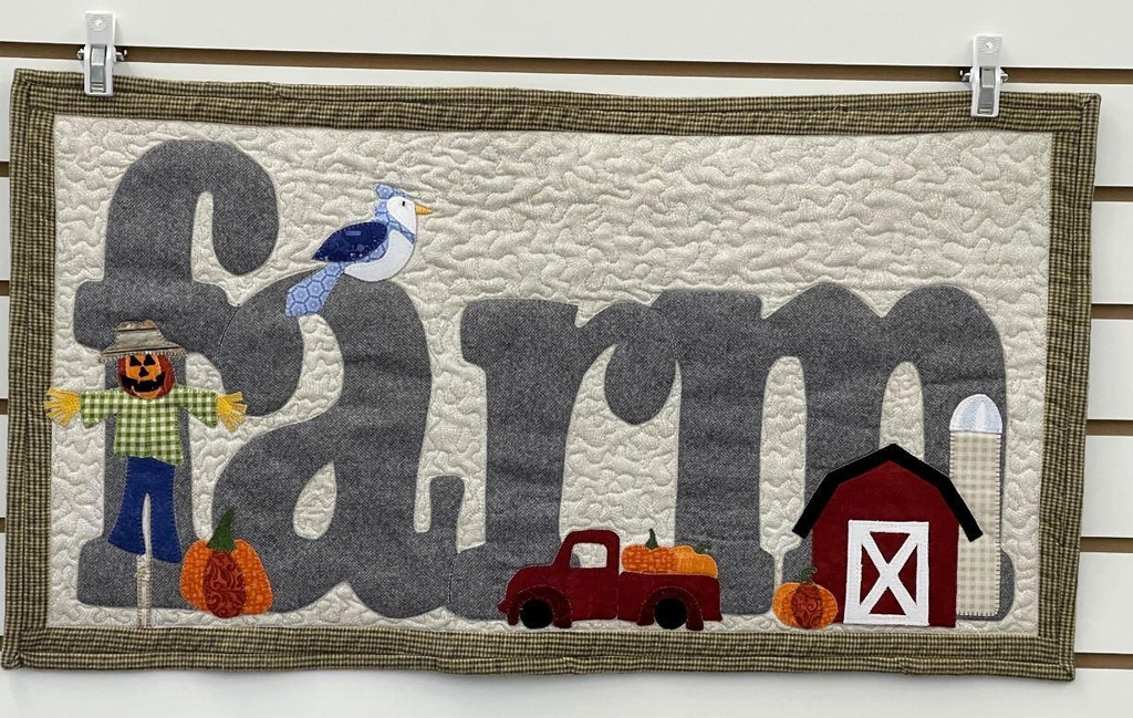 Fall On The Farm Wallhanging Featuring Pattern By Patch Abilities