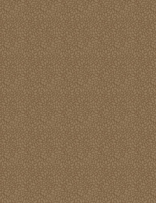 Sandalwood Medium Brown Pebbles From Wilmington Prints