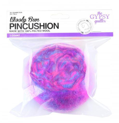 The Wooly Bun Pincushion From The Gypsy Quilter