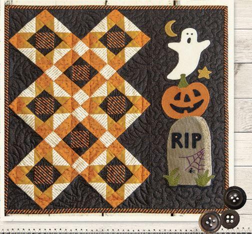 Quilts Thru The Year October Featuring Wool Applique