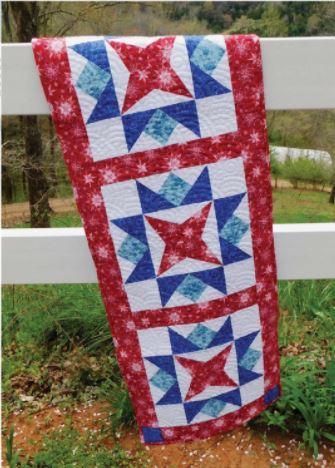 Cut Loose Press Liberty Runner Pattern By Deb Heatherly 