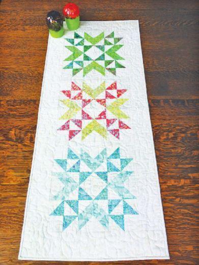 Cut Loose Press Wyoming Stars Table Runner Pattern