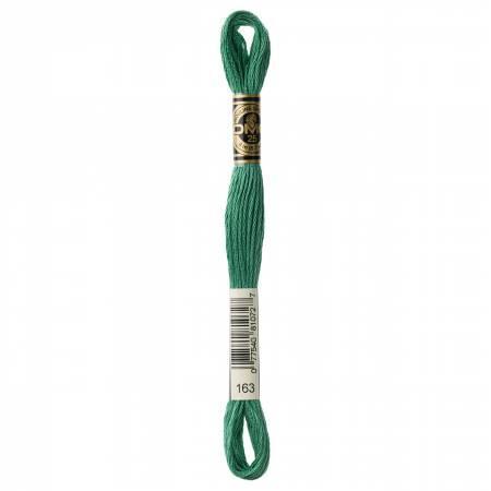 Dmc 163 Medium Celedon Green Floss 