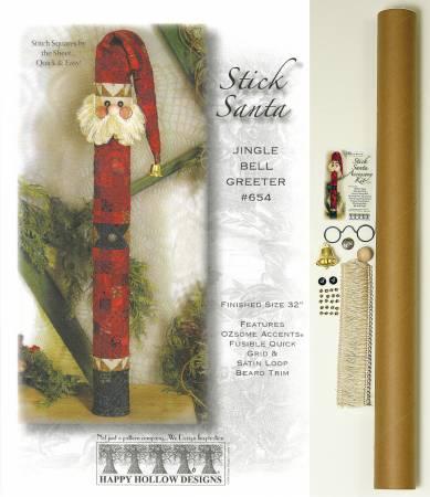 Stick Santa Pattern Plus