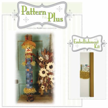 Happy Hollow Stick Scarecrow Pattern Plus