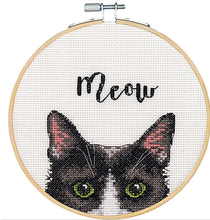 Meow Counted Cross Stitch Kit from Dimensions