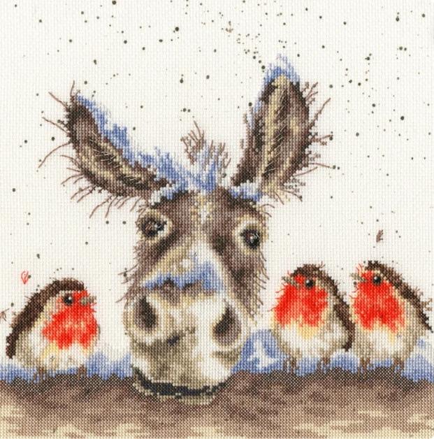 Christmas Donkey  By Hannah Dale From Bothy Threads