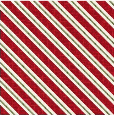 Snowdays Candy Cane Stripe  From Maywood Studio