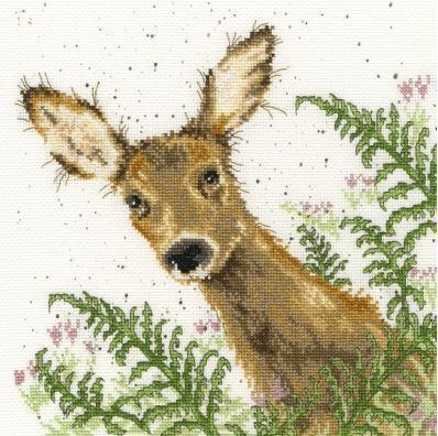 Doe A Deer By Hannah Dale From Bothy Threads