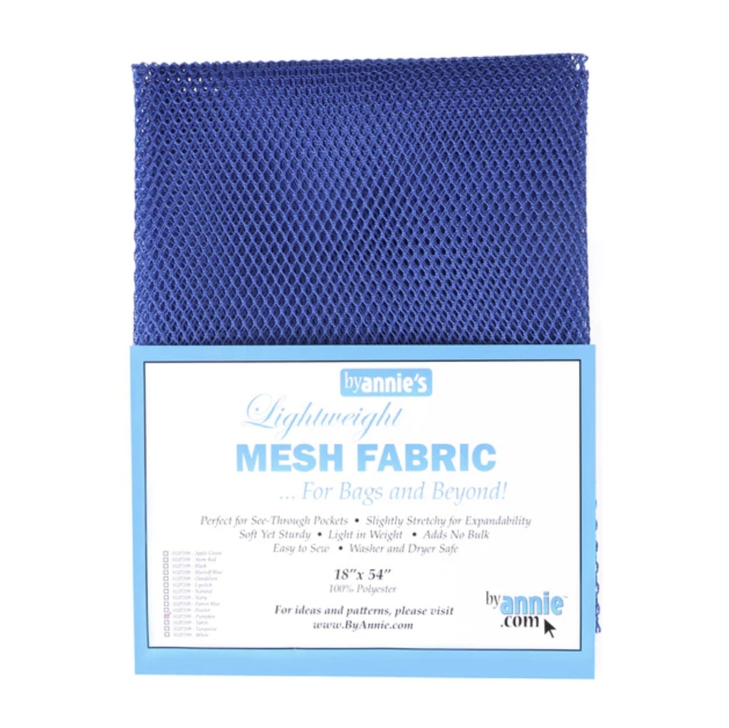 Lightweight Mesh Fabric Blast Off Blue From By Annie