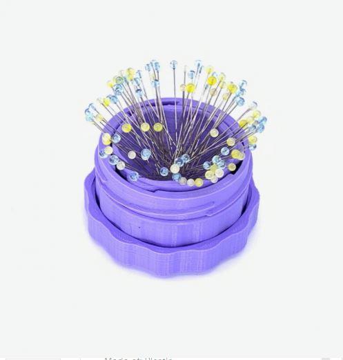 Magnetic Pin Cup Lilac from Purple Hobbies