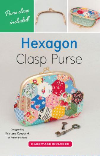 Hexagon Clasp Purse  from Zakka Workshop