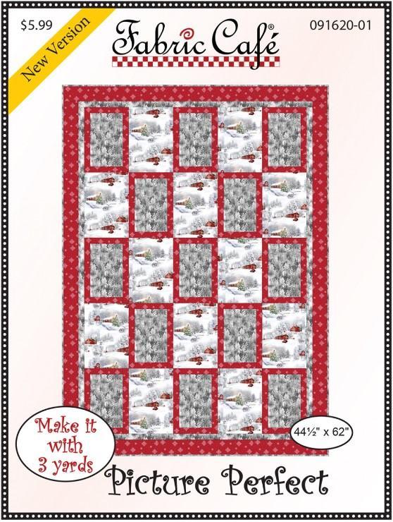 Picture Perfect 3 Yard Quilt Pattern By Fabric Cafe