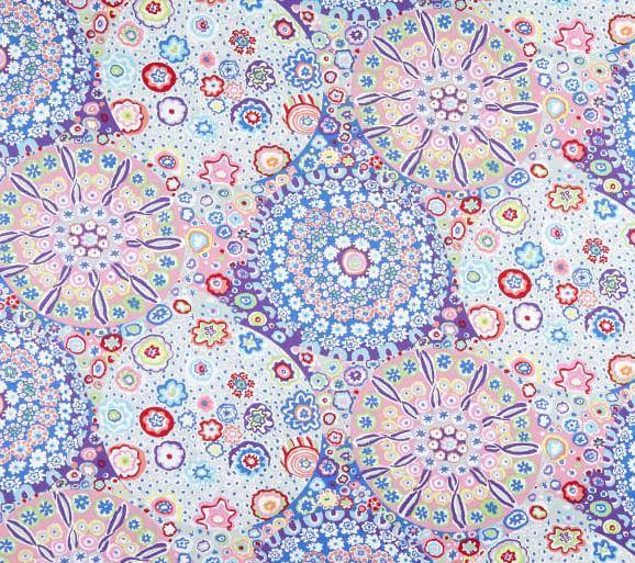 Millefiore Wide Back Pastel By Kaffe Fassett From Free Spirit