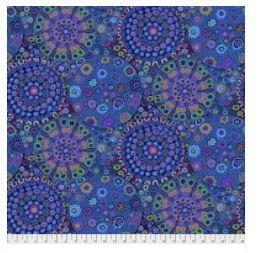 Kaffe Fassett Millefiore Wide Back Blue From Free Spirit