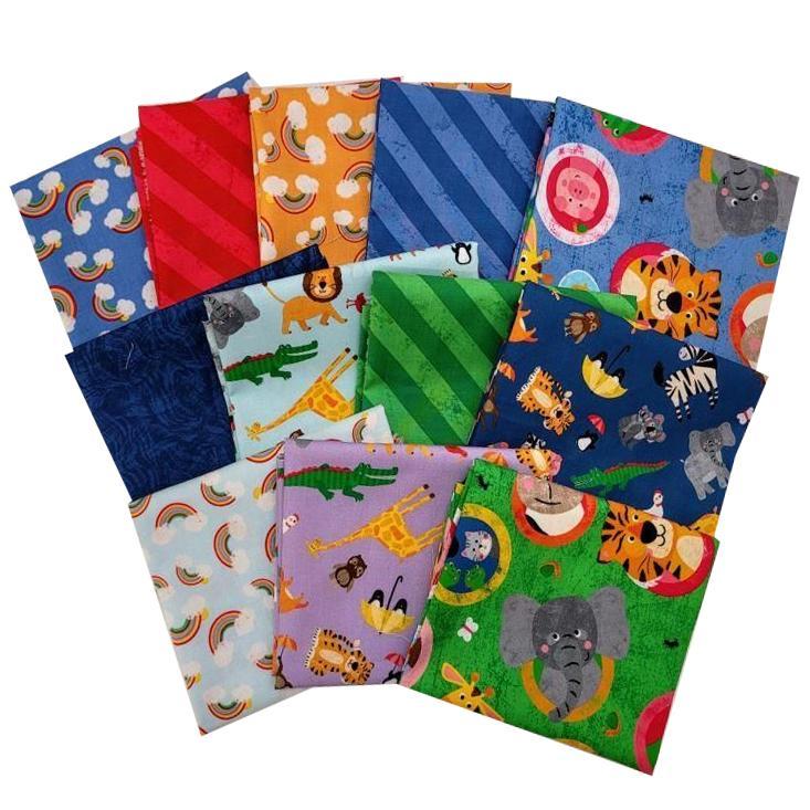 Noah & Friends Fat Quarter Bundle From Clothworks