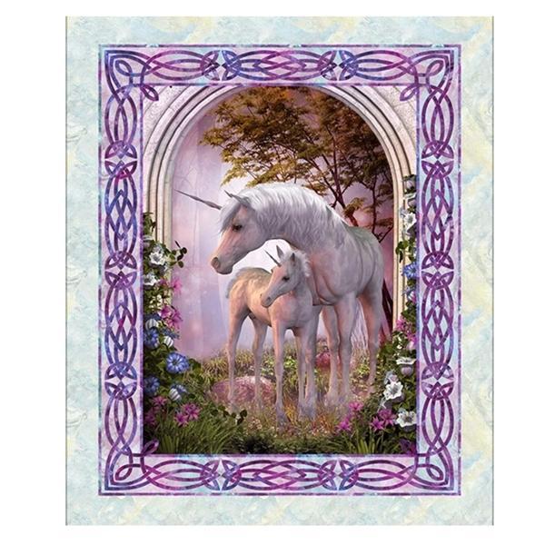 Unicorn Panel By Jason Yenter From In The Beginning Fabrics 