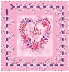 Celebrate The Seasons February Wall Quilt From Hoffman