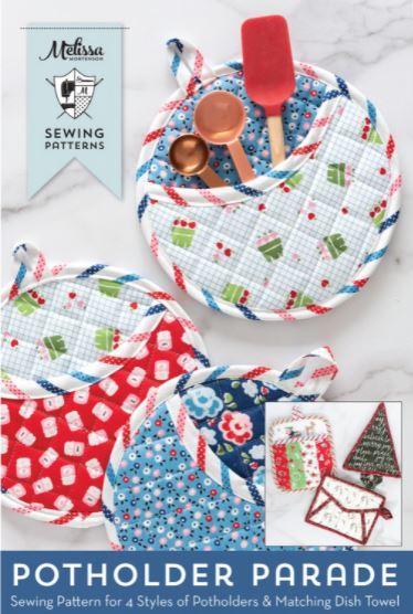 Potholder Parade by Melissa Mortenson Sewing Patterns