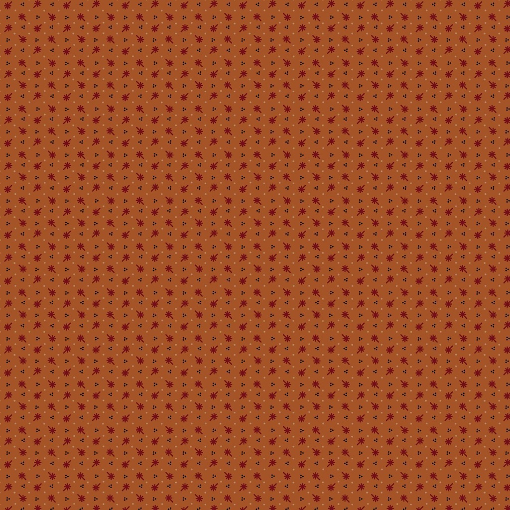 Prairie Dry Goods Sparkler Rust By Marcus Fabrics