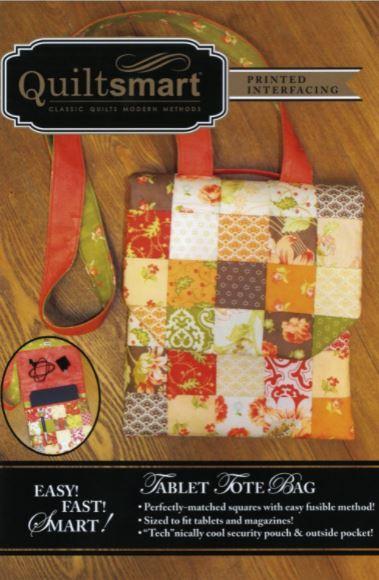 Quiltsmart Tablet Tote 2 Printed Interfacing 