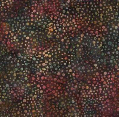 Autumn Wings Mini Dot Chestnut  From Island Batik