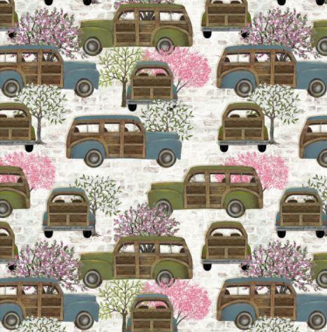 Touch Of Spring Wagoneer White  From 3 Wishes