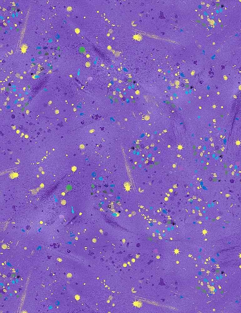 Utopia Paint Splatters Purple