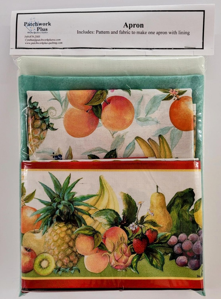 Apron Kit Fruit For Thought