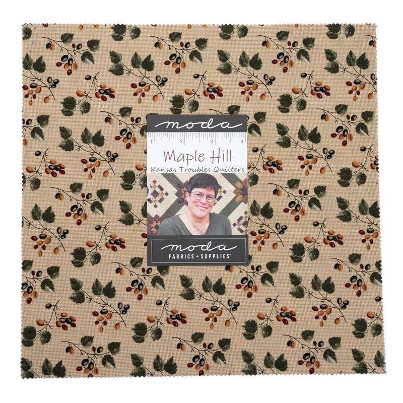 Maple Hill Layer Cake 10 x 10" Squares 42 Pieces by Kansas Trouble Quilters for Moda