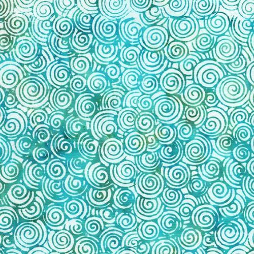 Island Batik Calm Lagoon Swirls Scuba