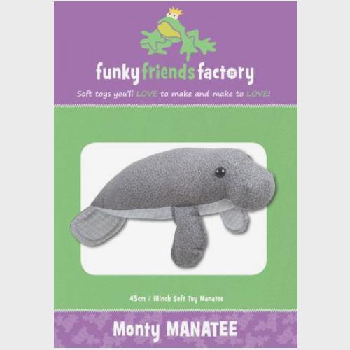 Monty Manatee By Funky Friends Factory