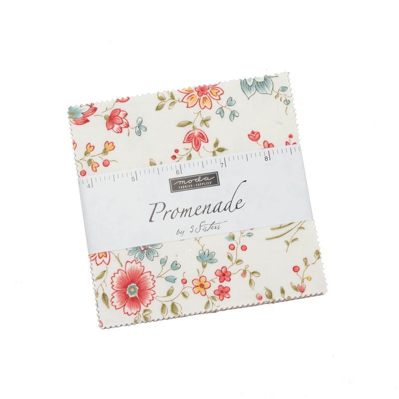 Promenade 5" Charm Pack by 3 Sisters for Moda