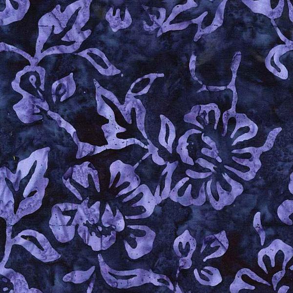 Tonga Twilight Batik Hibiscus Flowers Velvet From Timeless Treasures