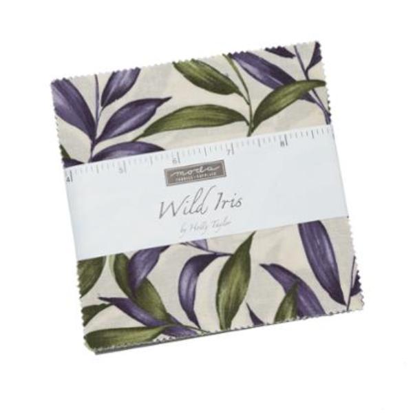 Wild Iris Charm Pack by Holly Taylor from Moda